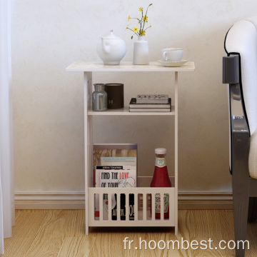 Étagère de rangement moderne de chambre à coucher de salon